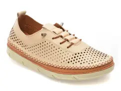 Pantofi GRYXX bej, PM2311, din piele naturala imagine