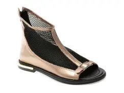 Pantofi GRYXX bronz, 1952418, din material textil imagine