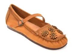 Pantofi GRYXX galbeni, 221, din nabuc imagine