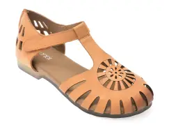 Pantofi GRYXX galbeni, 560, din piele naturala imagine