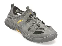 Pantofi GRYXX gri, 240126, din material textil imagine