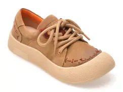 Pantofi GRYXX kaki, 3158, din piele naturala imagine