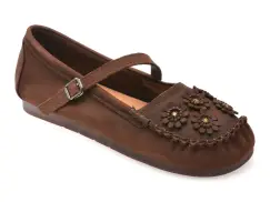 Pantofi GRYXX maro, 221, din nabuc imagine