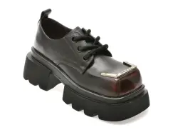 Pantofi GRYXX maro, 8502, din piele naturala imagine