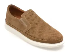 Pantofi GRYXX maro, M7240, din nabuc imagine