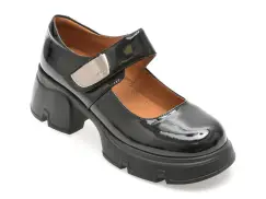 Pantofi GRYXX negri, 23210, din piele naturala lacuita imagine