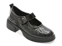 Pantofi GRYXX negri, 387383, din piele naturala imagine