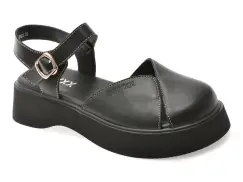 Pantofi GRYXX negri, 5161, din piele naturala imagine