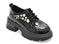 Pantofi GRYXX negri, 70725, din piele naturala lacuita imagine