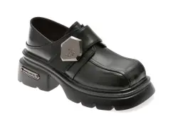 Pantofi GRYXX negri, 871, din piele naturala imagine