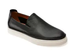 Pantofi GRYXX negri, 919, din piele naturala imagine