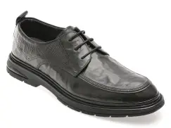 Pantofi GRYXX negri, 98218, din piele naturala imagine