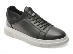 Pantofi GRYXX negri, BS3810, din piele naturala imagine