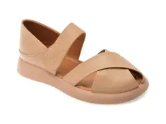 Pantofi GRYXX nude, 1098C22, din piele naturala imagine