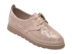 Pantofi GRYXX nude, 146YA28, din piele naturala imagine