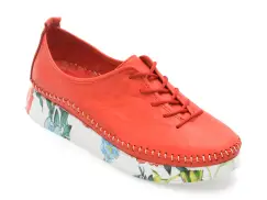 Pantofi GRYXX rosii, 437, din piele naturala imagine