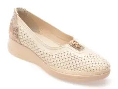 Pantofi IMAGE bej, 13400, din piele naturala imagine