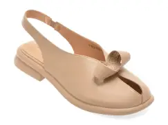 Pantofi IMAGE bej, 1603H30, din piele naturala imagine