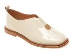 Pantofi IMAGE bej, 1932610, din piele naturala lacuita imagine