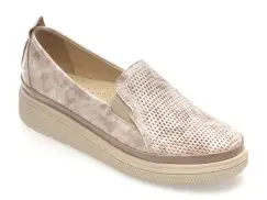 Pantofi IMAGE gri, 38175, din piele naturala lacuita imagine