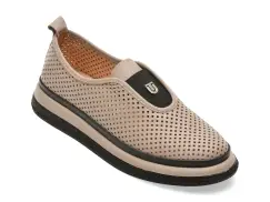 Pantofi IMAGE gri, 5503202, din piele naturala imagine