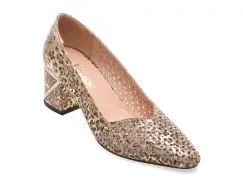 Pantofi IMAGE gri, 603318, din piele naturala imagine