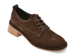 Pantofi IMAGE maro, 3772610, din piele intoarsa imagine