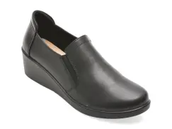 Pantofi KARISMA negri, WB60017, din piele naturala imagine