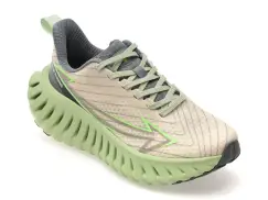 Pantofi NHOT gri, A386, din material textil imagine