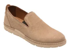 Pantofi OTTER bej, E1972, din nabuc imagine