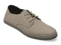 Pantofi OTTER gri, J260013, din piele naturala imagine