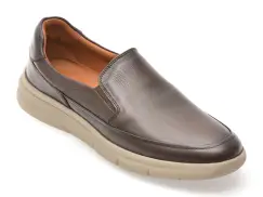 Pantofi OTTER maro, 10605, din piele naturala imagine