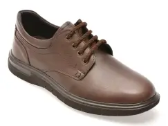 Pantofi OTTER maro, 2804, din piele naturala imagine