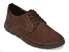 Pantofi OTTER maro, DD1106, din nabuc imagine