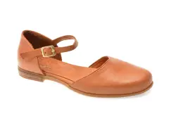 Pantofi PLANET maro, 243344, din piele naturala imagine