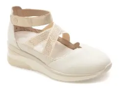 Pantofi REMONTE bej, D2411, din piele naturala imagine