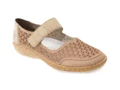 Pantofi RIEKER gri, 44864, din piele naturala imagine