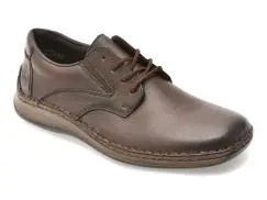 Pantofi RIEKER maro, 5211, din piele naturala imagine