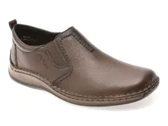Pantofi RIEKER maro, 5264, din piele naturala imagine