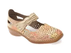 Pantofi RIEKER multicolor, 41399, din piele naturala imagine