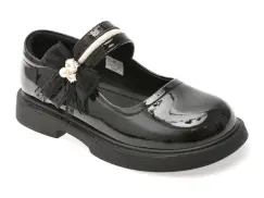 Pantofi SELECTION KIDS negri, 532206, din piele ecologica imagine