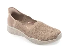 Pantofi SKECHERS gri, 158980, din material textil imagine