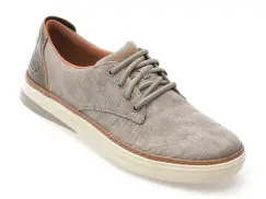 Pantofi SKECHERS gri, 205135, din material textil imagine