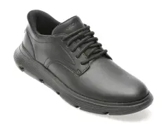 Pantofi SKECHERS negri, 205353, din piele ecologica imagine