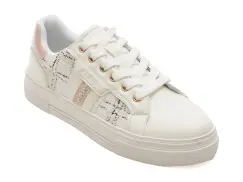 Pantofi sport ALDO alb, BERENTERIEL 122, din material textil imagine