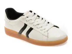 Pantofi sport ALDO alb-negru, CHICSNEAKER 2122, din piele ecologica imagine
