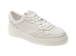 Pantofi sport ALDO albi, ANNDALE 100, din piele naturala imagine