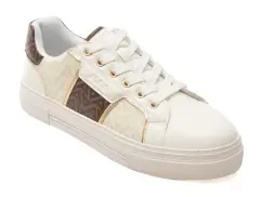 Pantofi sport ALDO albi, BERENTERIEL 125, din piele ecologica imagine