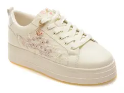Pantofi sport ALDO albi, DERISSI 116, din piele ecologica imagine