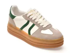 Pantofi sport ALDO albi, ELABRINTAR 138, din piele ecologica imagine